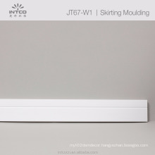 INTCO 60mm Width Decorative Mothproof Waterproof White Building Skirting Board